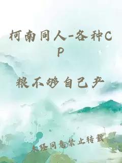 柯南同人-各种CP