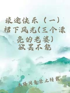 旅途快乐（一）裙下风光(三个漂亮的老婆)