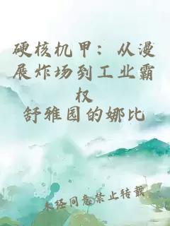 硬核机甲：从漫展炸场到工业霸权