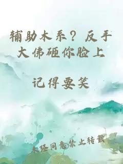 辅助木系？反手大佛砸你脸上