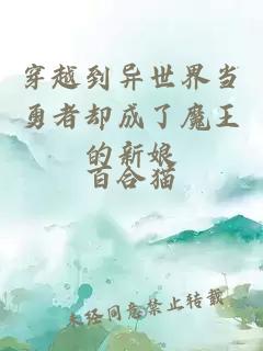 穿越到异世界当勇者却成了魔王的新娘