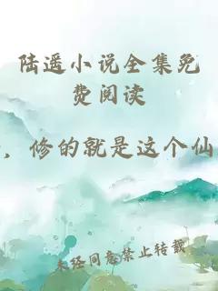 陆遥小说全集免费阅读