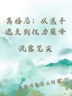 离婚后：从医手遮天到权力巅峰