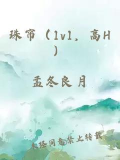 珠帘（1v1，高H）