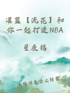 灌篮【流花】和你一起打进NBA