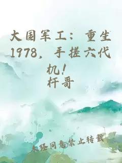 大国军工：重生1978，手搓六代机！