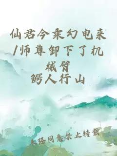 仙君今乘幻电来/师尊卸下了机械臂