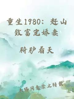 重生1980：赶山致富宠娇妻