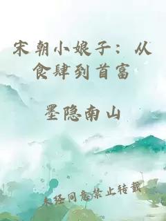 宋朝小娘子：从食肆到首富