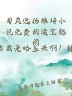 司岚逸杨雅琦小说免费阅读笔趣阁