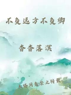 不负远方不负卿