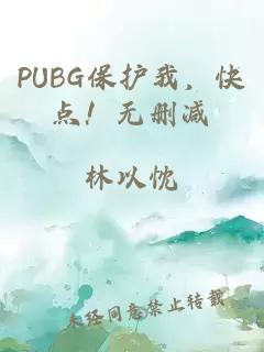 PUBG保护我，快点！无删减